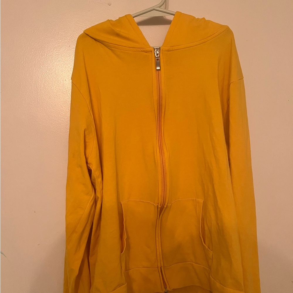 Zip up hoodie